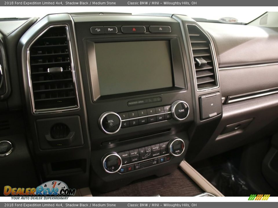 2018 Ford Expedition Limited 4x4 Shadow Black / Medium Stone Photo #13