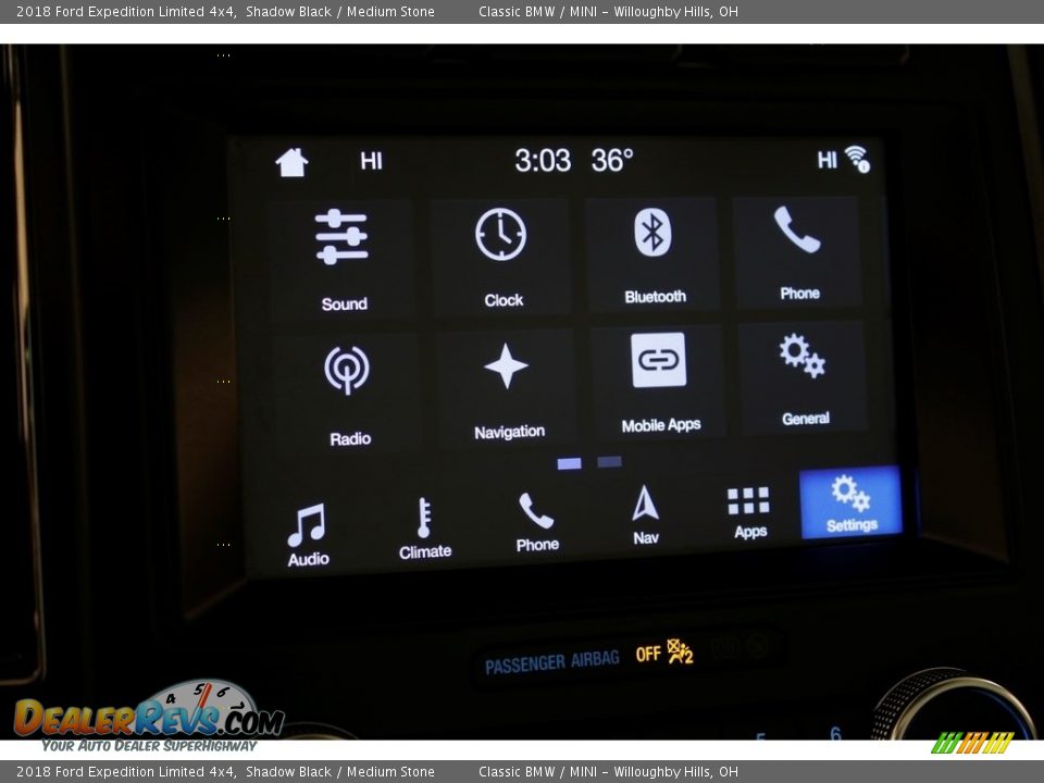 2018 Ford Expedition Limited 4x4 Shadow Black / Medium Stone Photo #19