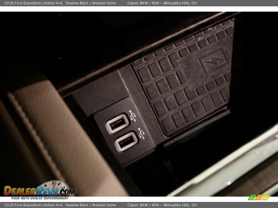 2018 Ford Expedition Limited 4x4 Shadow Black / Medium Stone Photo #23