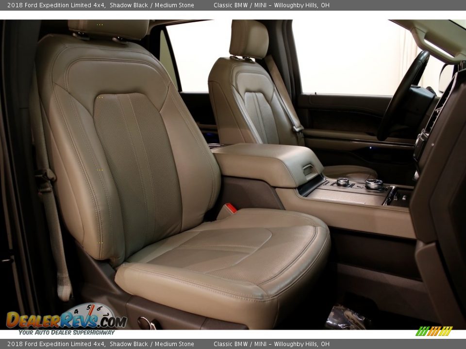 2018 Ford Expedition Limited 4x4 Shadow Black / Medium Stone Photo #25