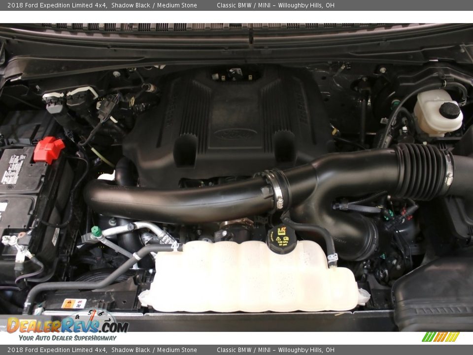 2018 Ford Expedition Limited 4x4 Shadow Black / Medium Stone Photo #31