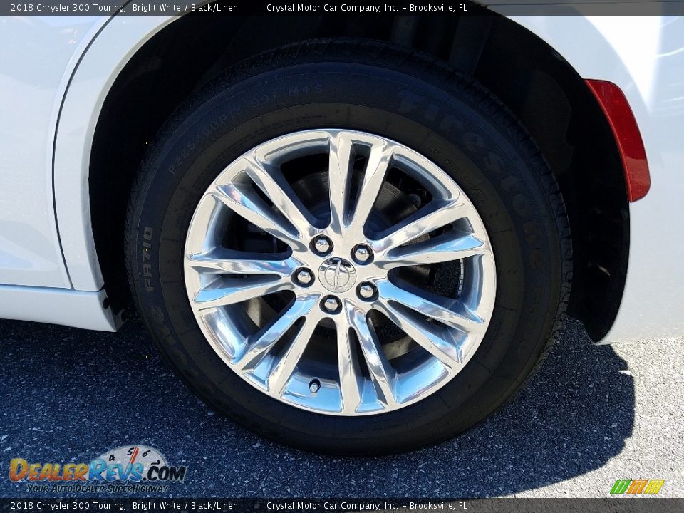 2018 Chrysler 300 Touring Bright White / Black/Linen Photo #20
