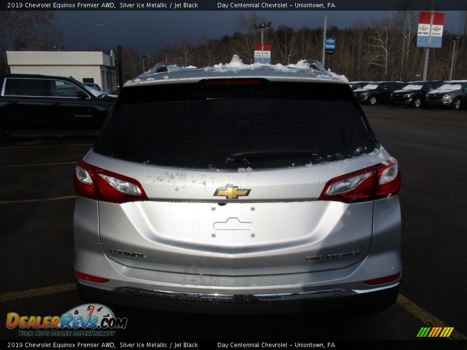2019 Chevrolet Equinox Premier AWD Silver Ice Metallic / Jet Black Photo #3