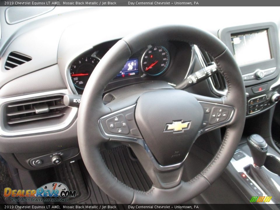 2019 Chevrolet Equinox LT AWD Mosaic Black Metallic / Jet Black Photo #8