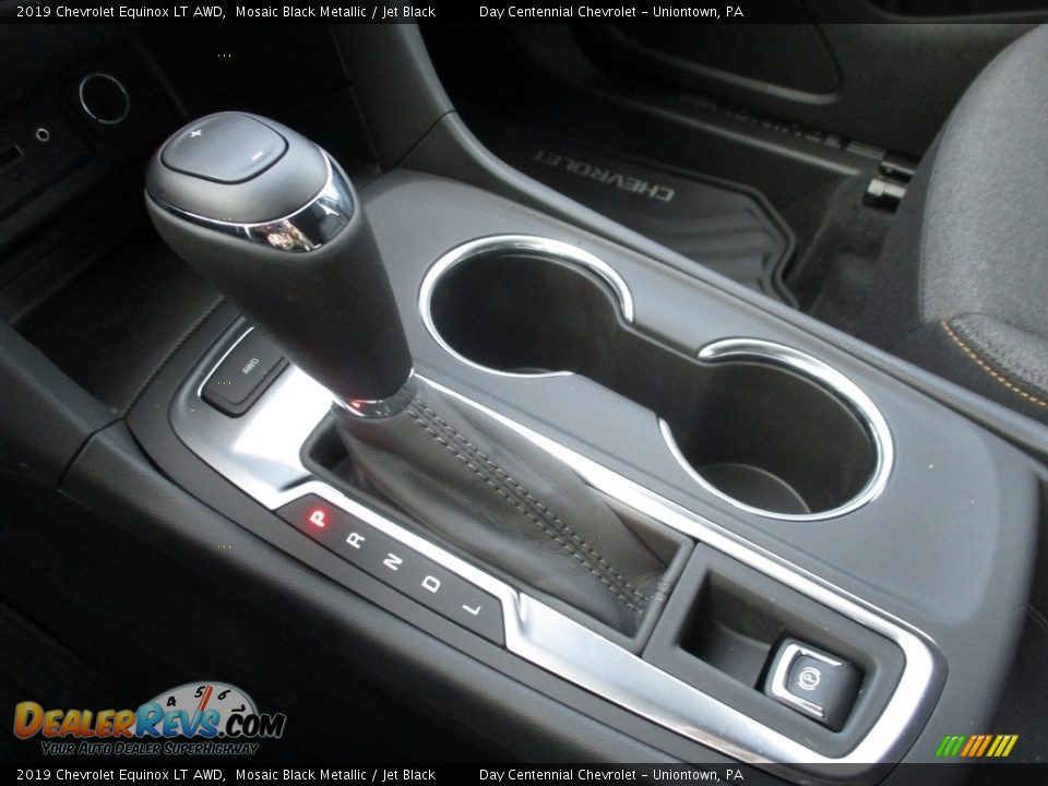 2019 Chevrolet Equinox LT AWD Mosaic Black Metallic / Jet Black Photo #10