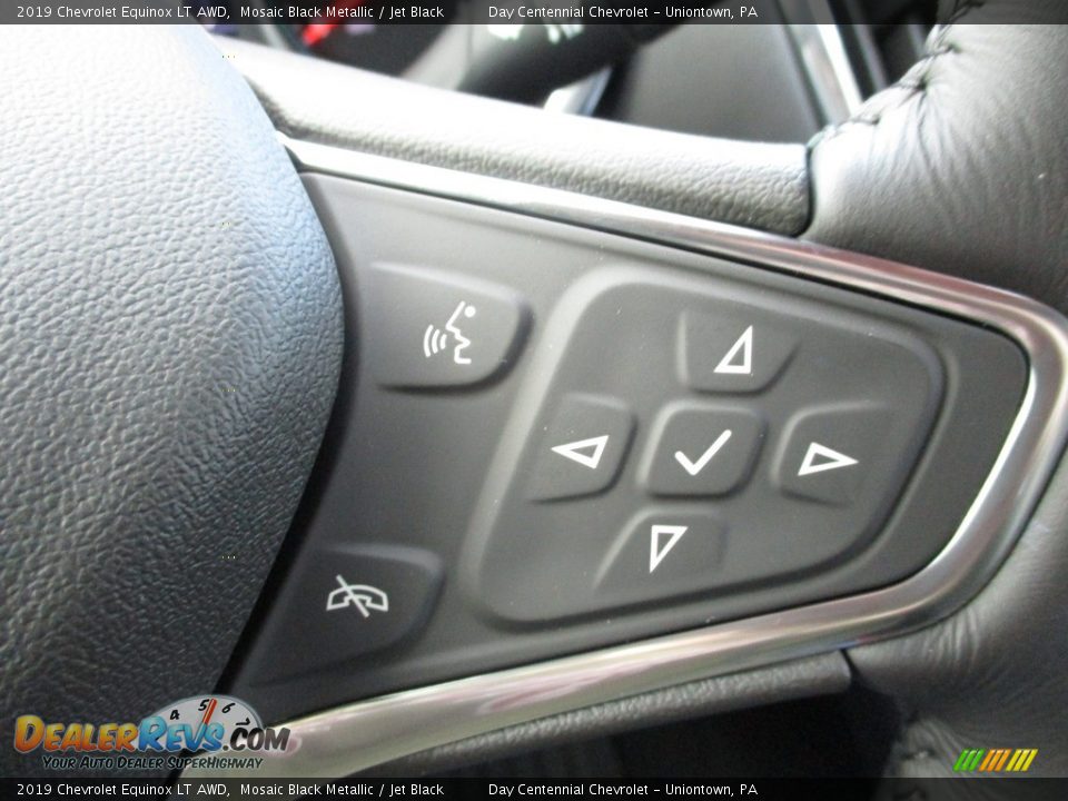 2019 Chevrolet Equinox LT AWD Mosaic Black Metallic / Jet Black Photo #13