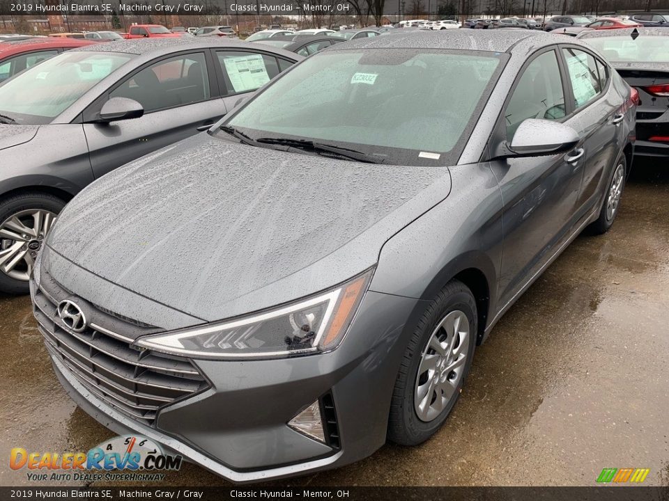 2019 Hyundai Elantra SE Machine Gray / Gray Photo #1