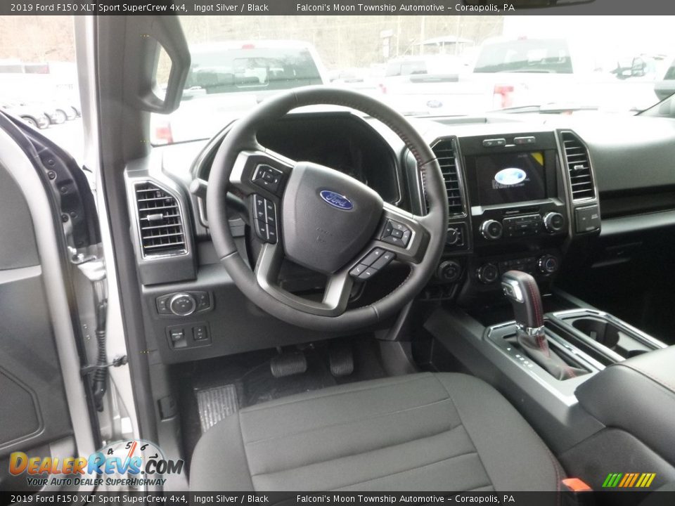 2019 Ford F150 XLT Sport SuperCrew 4x4 Ingot Silver / Black Photo #11