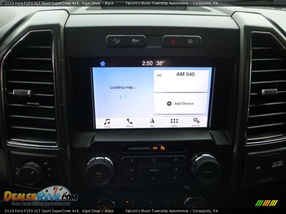 2019 Ford F150 XLT Sport SuperCrew 4x4 Ingot Silver / Black Photo #15