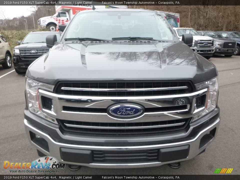2019 Ford F150 XLT SuperCab 4x4 Magnetic / Light Camel Photo #4
