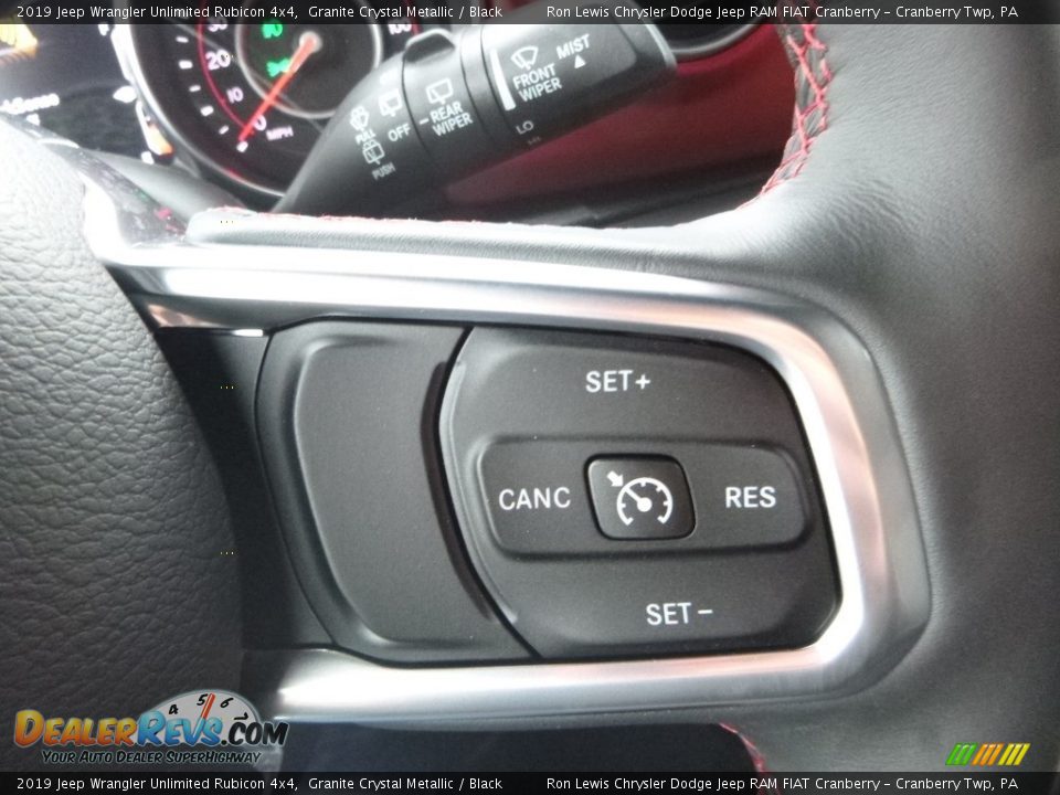 2019 Jeep Wrangler Unlimited Rubicon 4x4 Steering Wheel Photo #19