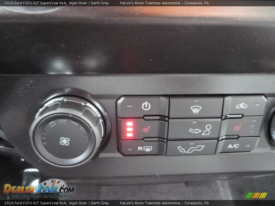 2019 Ford F150 XLT SuperCrew 4x4 Ingot Silver / Earth Gray Photo #12