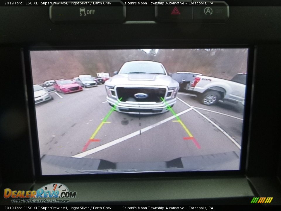 2019 Ford F150 XLT SuperCrew 4x4 Ingot Silver / Earth Gray Photo #13
