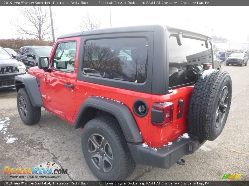 2019 Jeep Wrangler Sport 4x4 Firecracker Red / Black Photo #3