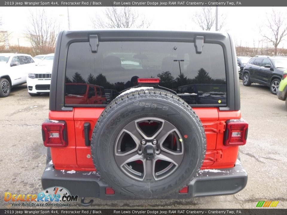 2019 Jeep Wrangler Sport 4x4 Firecracker Red / Black Photo #4