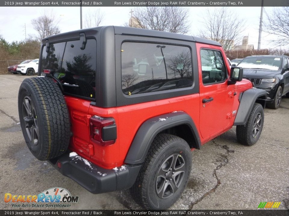 2019 Jeep Wrangler Sport 4x4 Firecracker Red / Black Photo #5