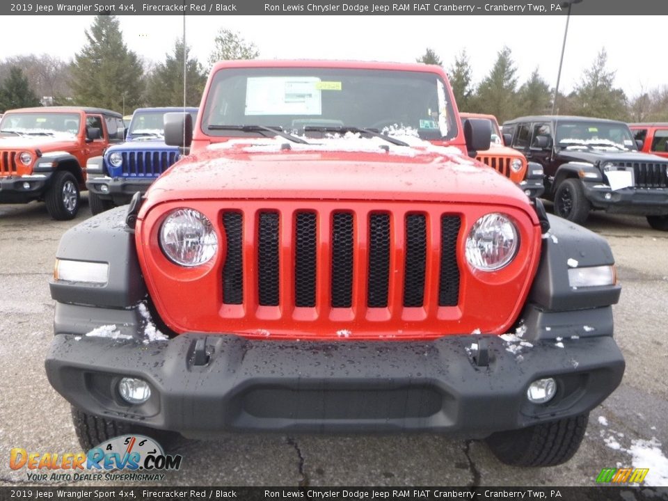 2019 Jeep Wrangler Sport 4x4 Firecracker Red / Black Photo #8