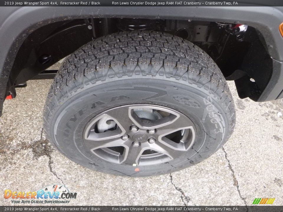 2019 Jeep Wrangler Sport 4x4 Firecracker Red / Black Photo #9