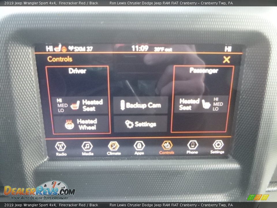 2019 Jeep Wrangler Sport 4x4 Firecracker Red / Black Photo #16