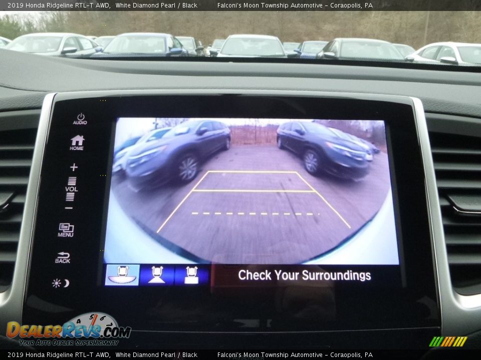2019 Honda Ridgeline RTL-T AWD White Diamond Pearl / Black Photo #15