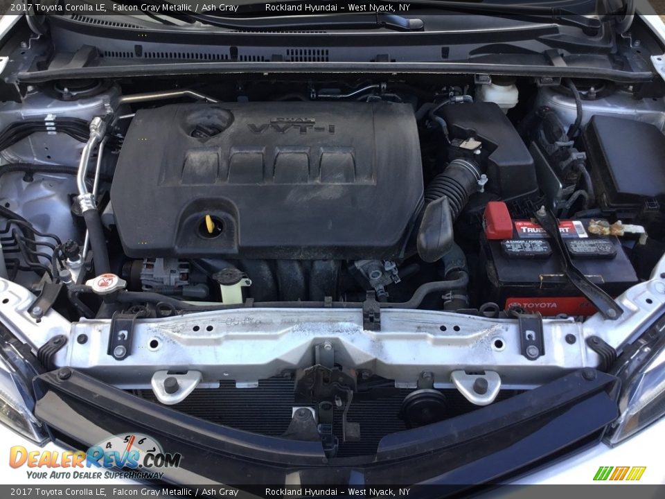 2017 Toyota Corolla LE Falcon Gray Metallic / Ash Gray Photo #27