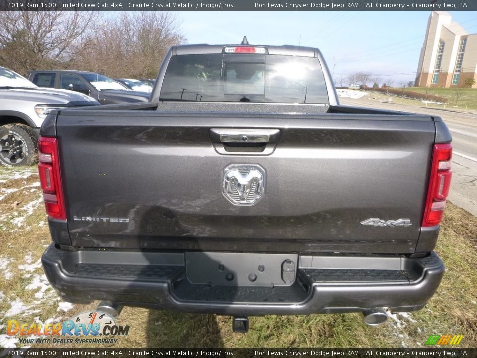 2019 Ram 1500 Limited Crew Cab 4x4 Granite Crystal Metallic / Indigo/Frost Photo #3