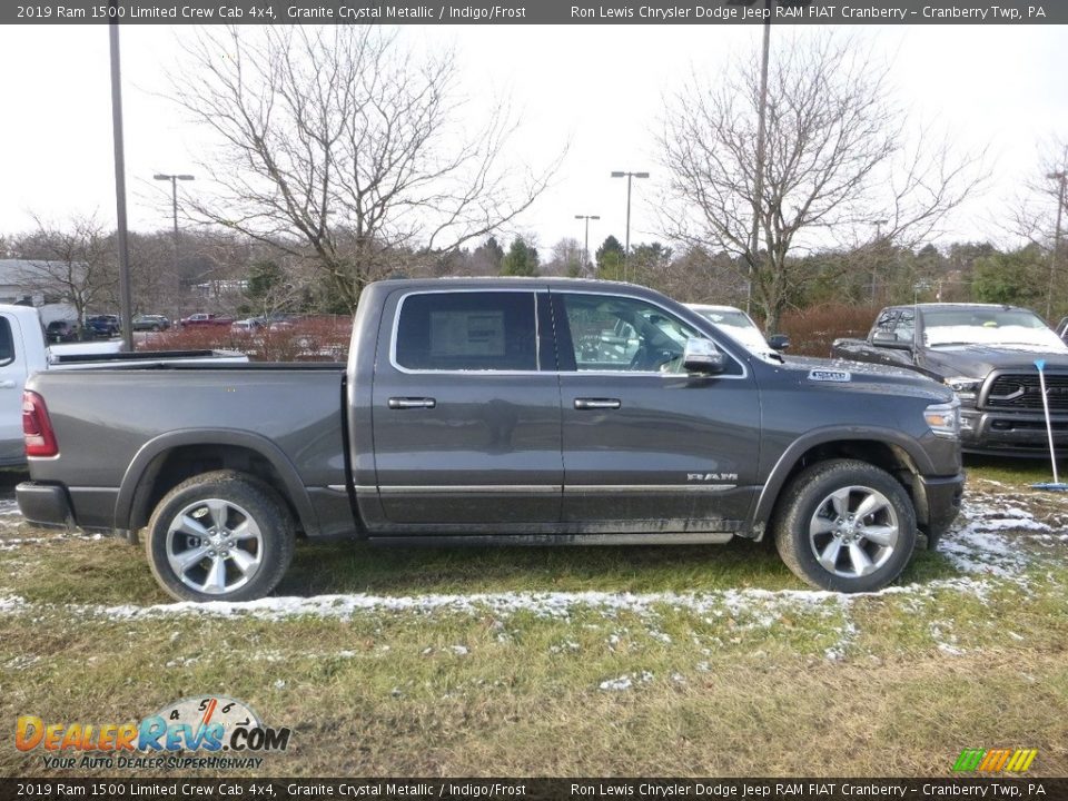 2019 Ram 1500 Limited Crew Cab 4x4 Granite Crystal Metallic / Indigo/Frost Photo #5