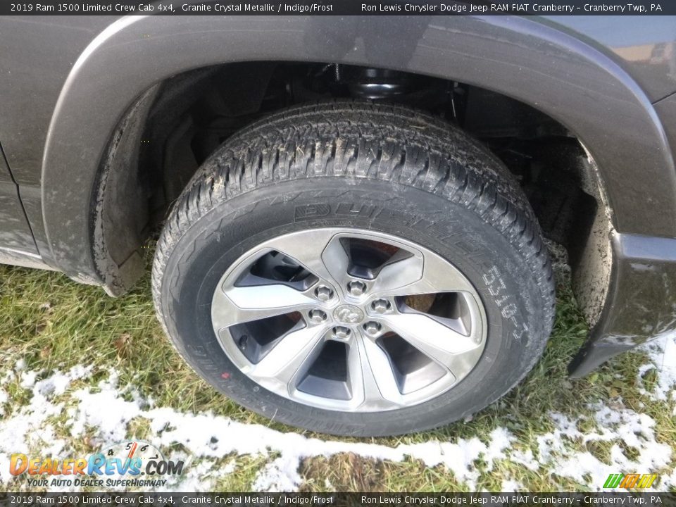 2019 Ram 1500 Limited Crew Cab 4x4 Granite Crystal Metallic / Indigo/Frost Photo #6