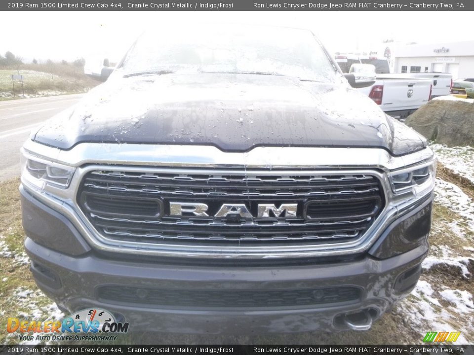 2019 Ram 1500 Limited Crew Cab 4x4 Granite Crystal Metallic / Indigo/Frost Photo #8