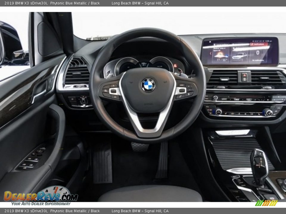 2019 BMW X3 sDrive30i Phytonic Blue Metallic / Black Photo #4
