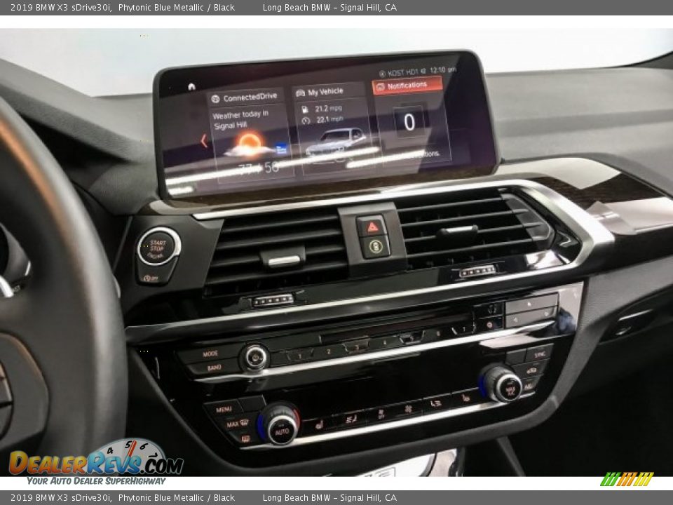 2019 BMW X3 sDrive30i Phytonic Blue Metallic / Black Photo #5