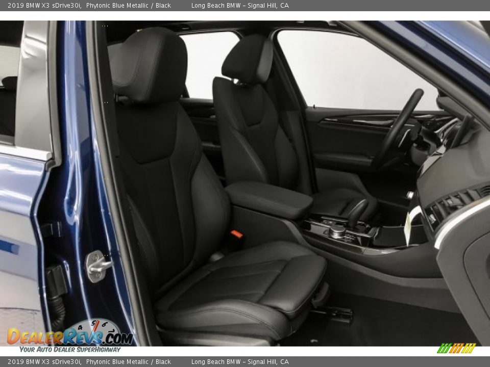 2019 BMW X3 sDrive30i Phytonic Blue Metallic / Black Photo #6