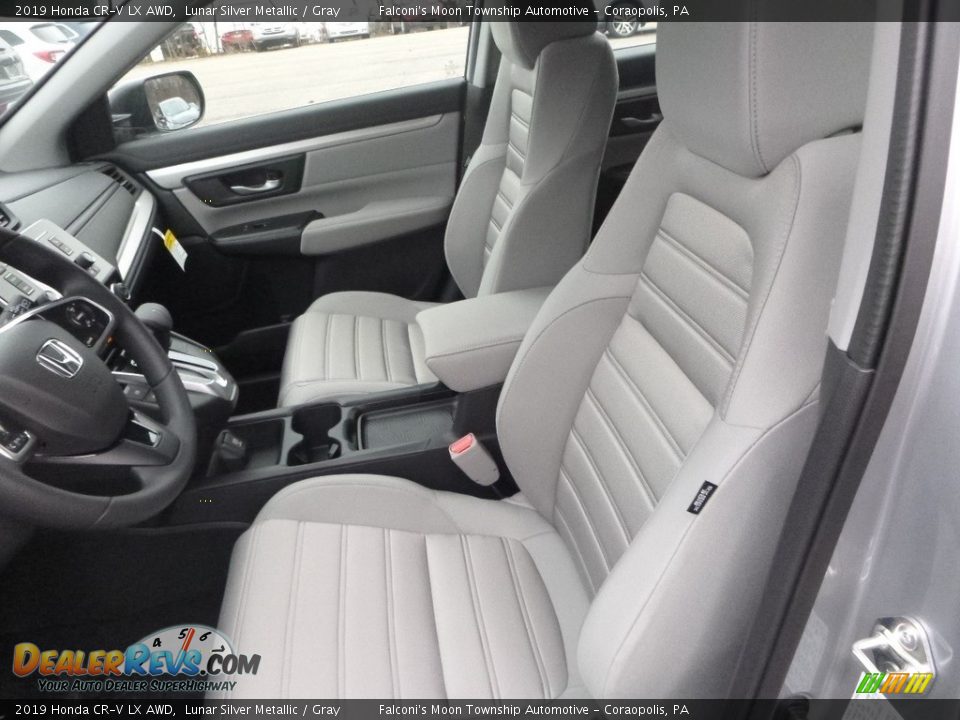 Front Seat of 2019 Honda CR-V LX AWD Photo #9