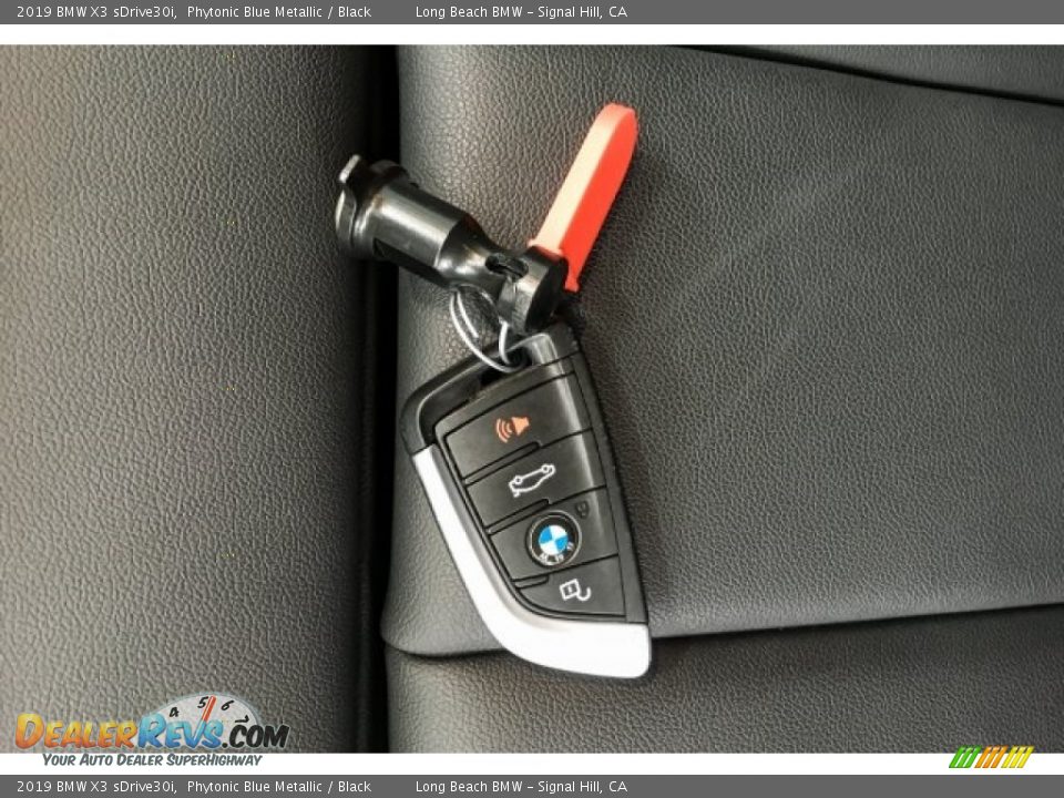 2019 BMW X3 sDrive30i Phytonic Blue Metallic / Black Photo #11