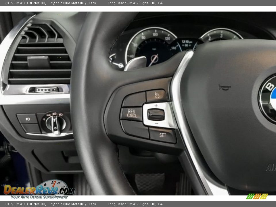 2019 BMW X3 sDrive30i Phytonic Blue Metallic / Black Photo #15