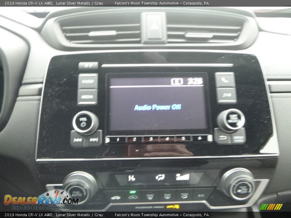 2019 Honda CR-V LX AWD Lunar Silver Metallic / Gray Photo #14