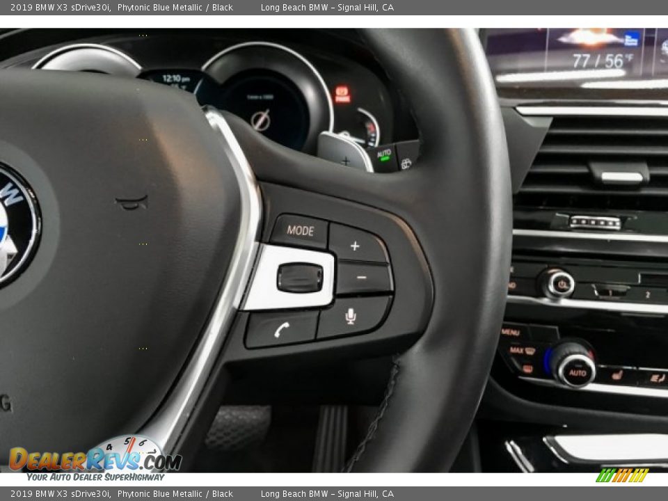 2019 BMW X3 sDrive30i Phytonic Blue Metallic / Black Photo #16