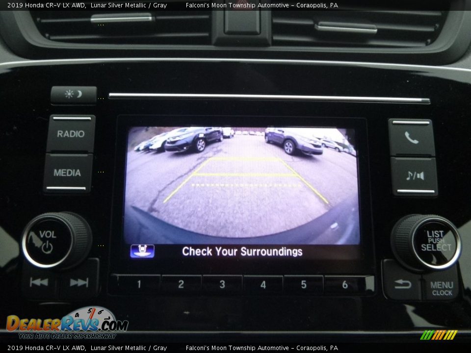 2019 Honda CR-V LX AWD Lunar Silver Metallic / Gray Photo #15