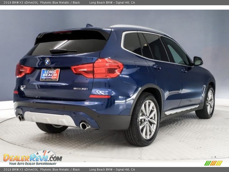 2019 BMW X3 sDrive30i Phytonic Blue Metallic / Black Photo #17