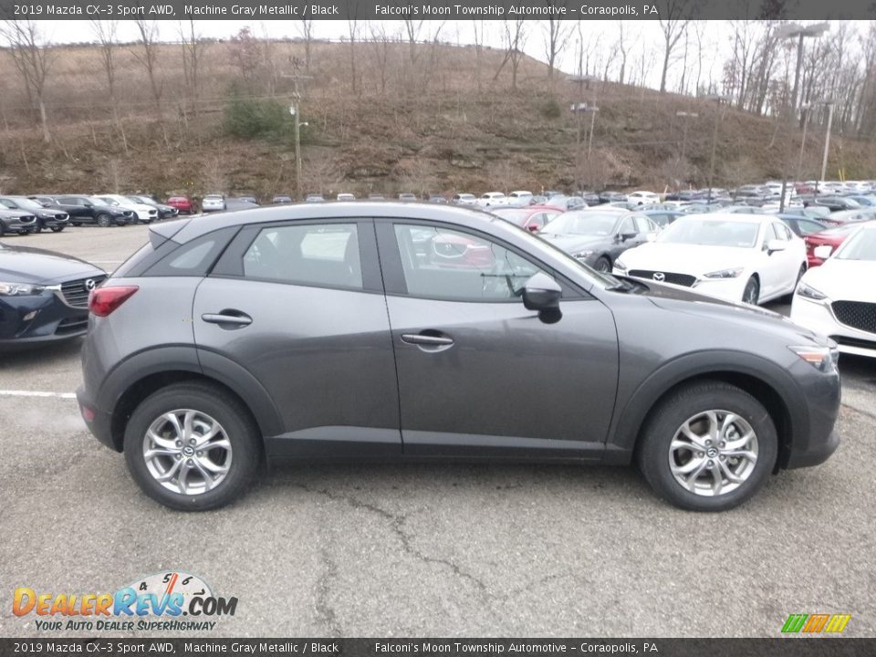 2019 Mazda CX-3 Sport AWD Machine Gray Metallic / Black Photo #1