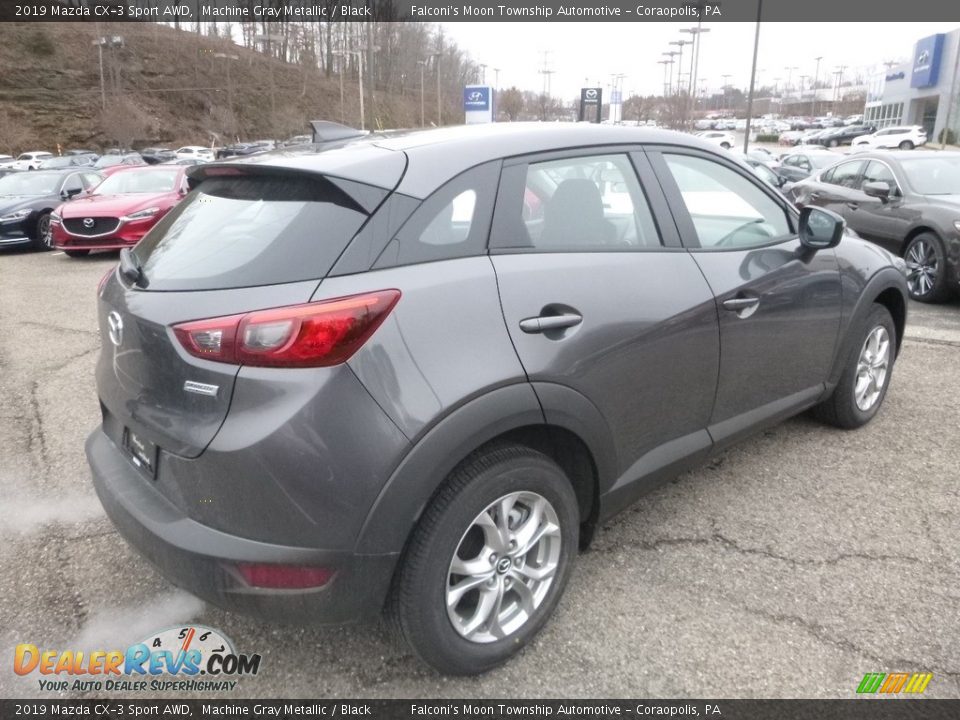 2019 Mazda CX-3 Sport AWD Machine Gray Metallic / Black Photo #2
