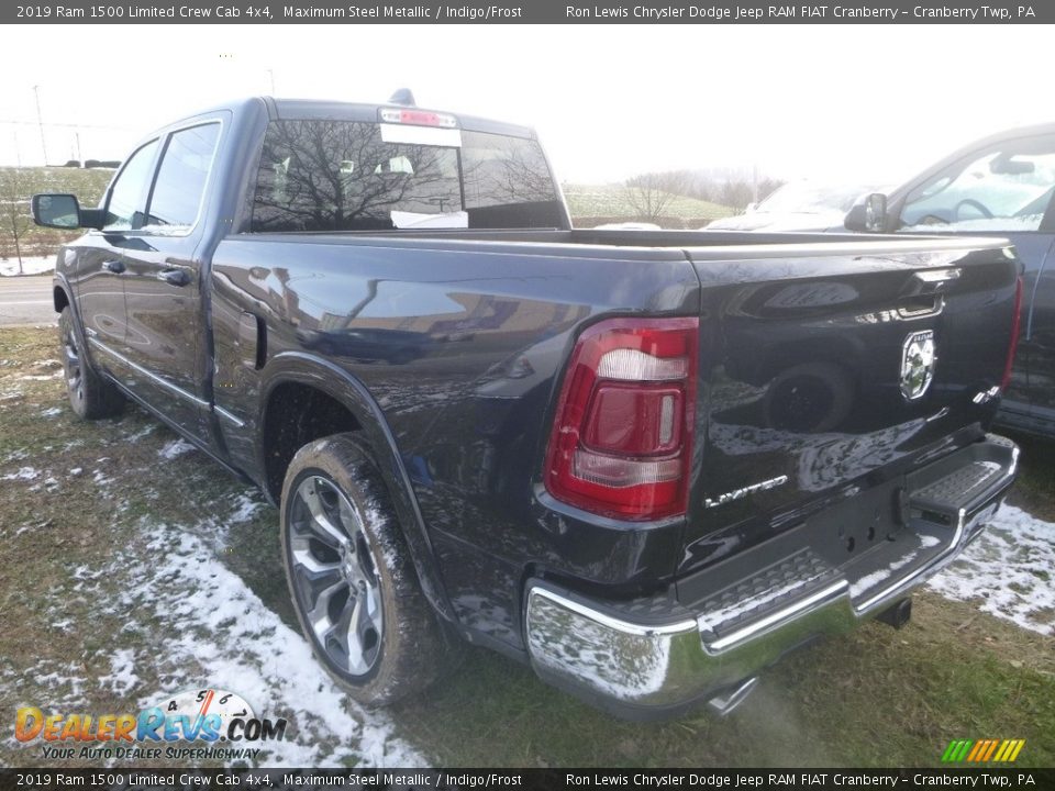 2019 Ram 1500 Limited Crew Cab 4x4 Maximum Steel Metallic / Indigo/Frost Photo #2