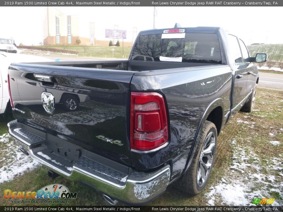 2019 Ram 1500 Limited Crew Cab 4x4 Maximum Steel Metallic / Indigo/Frost Photo #4