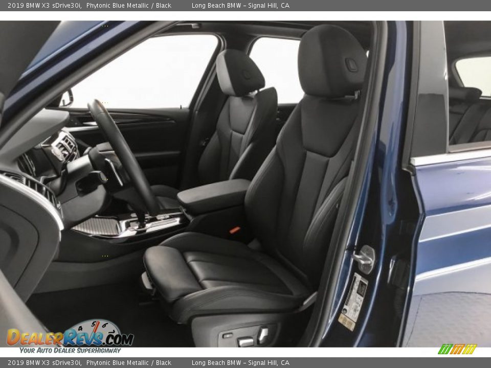 2019 BMW X3 sDrive30i Phytonic Blue Metallic / Black Photo #25