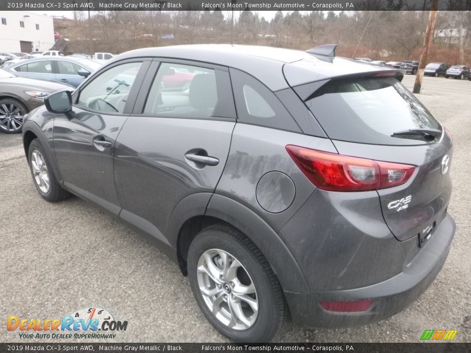 2019 Mazda CX-3 Sport AWD Machine Gray Metallic / Black Photo #6
