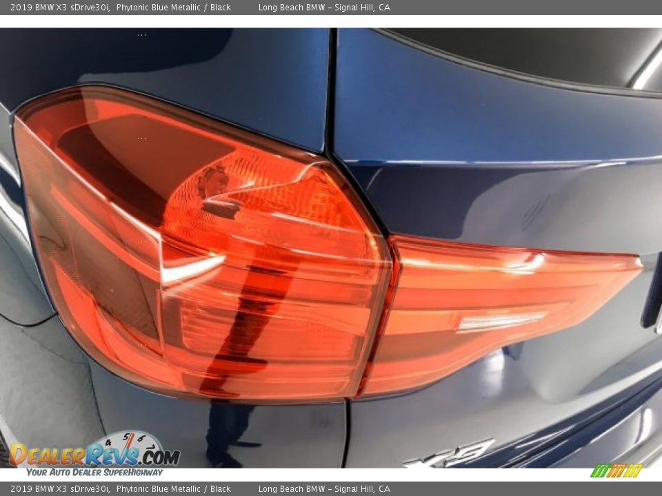 2019 BMW X3 sDrive30i Phytonic Blue Metallic / Black Photo #27