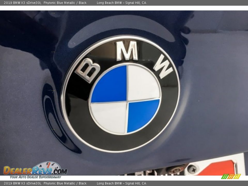 2019 BMW X3 sDrive30i Phytonic Blue Metallic / Black Photo #28