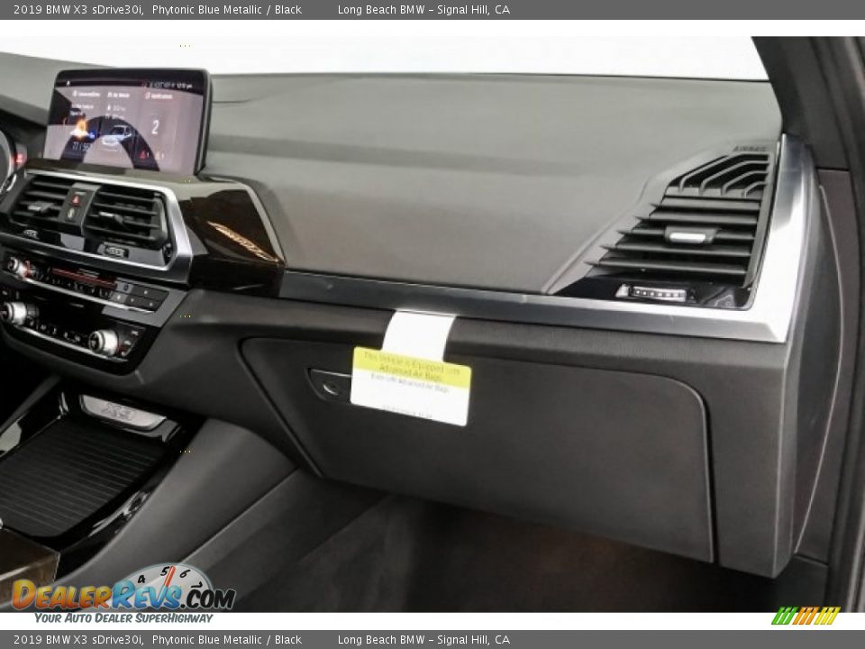 2019 BMW X3 sDrive30i Phytonic Blue Metallic / Black Photo #29