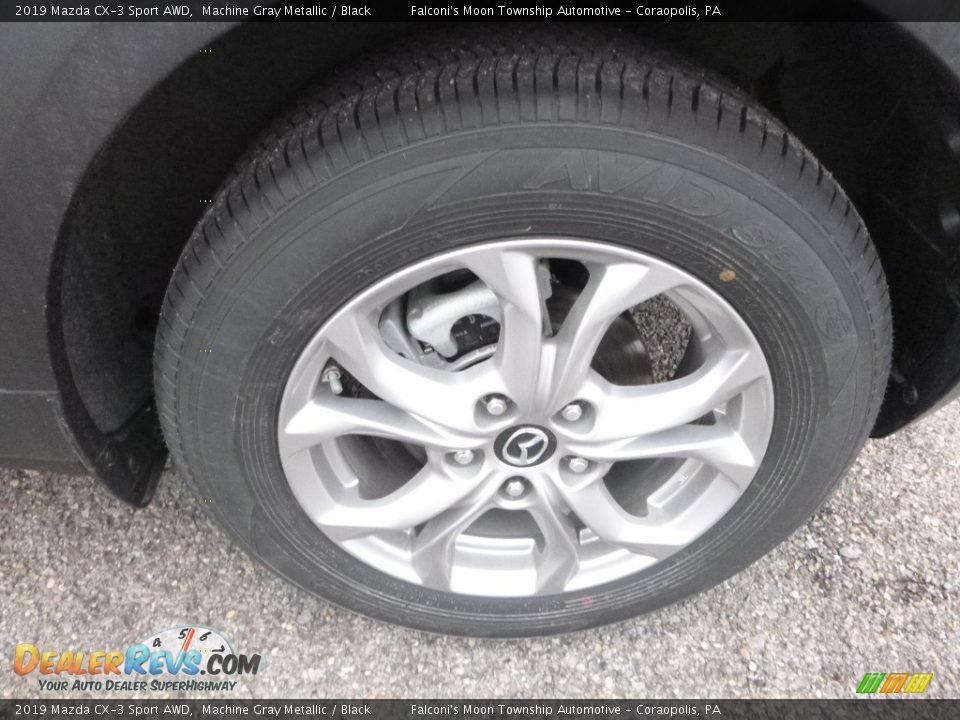 2019 Mazda CX-3 Sport AWD Machine Gray Metallic / Black Photo #8