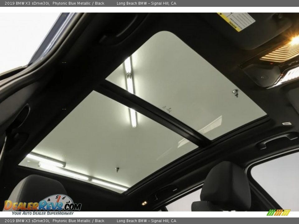 2019 BMW X3 sDrive30i Phytonic Blue Metallic / Black Photo #30